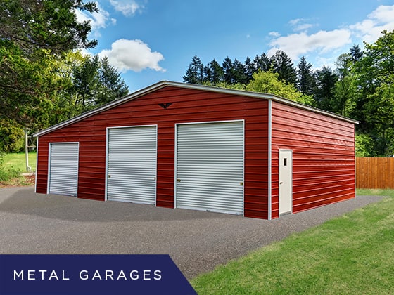Metal Storage Sheds And Garages